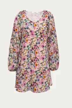 Promod Robe courte à fleurs Femme - Imprimé écru Impriméécru Hot