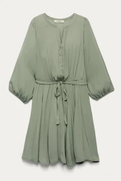 Promod Robe courte en satin Femme - Turquoise Sale