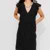 Promod Robe courte Femme - Noir Best