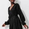 Promod Robe courte évasée Femme - Noir Flash Sale