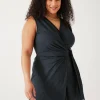 Promod Robe effet portefeuille Femme - Marine Cheap