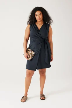 Promod Robe effet portefeuille Femme - Marine Cheap