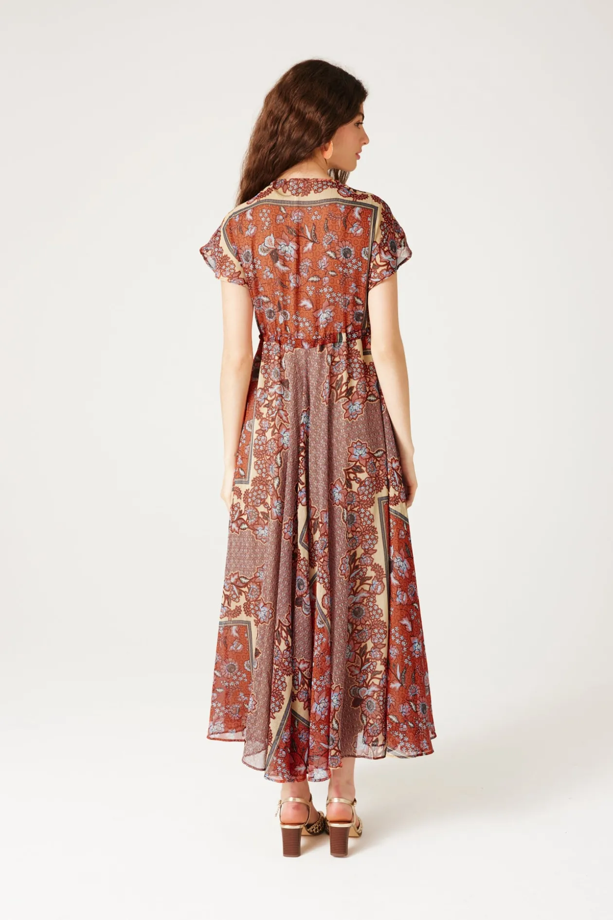 Promod Robe ELEONOR imprimée - Imprimé écru Impriméécru New
