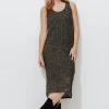 Promod Robe en maille irisée Femme - Noir Shop