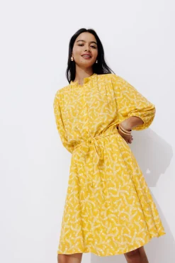 Promod Robe imprimée Femme - Imprimé ocre Impriméocre Online