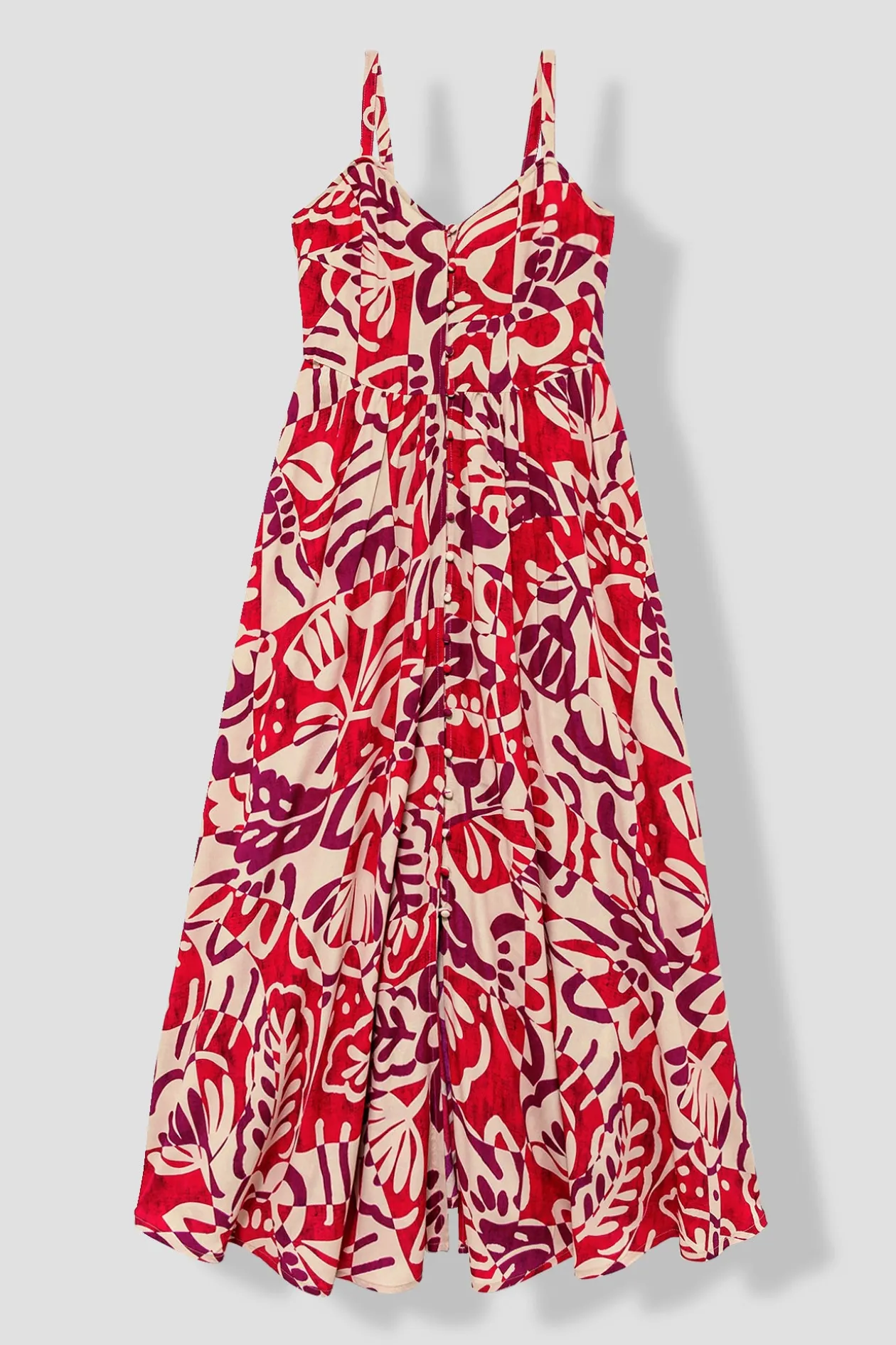Promod Robe longue imprimée Femme - Imprimé écru Impriméécru Clearance