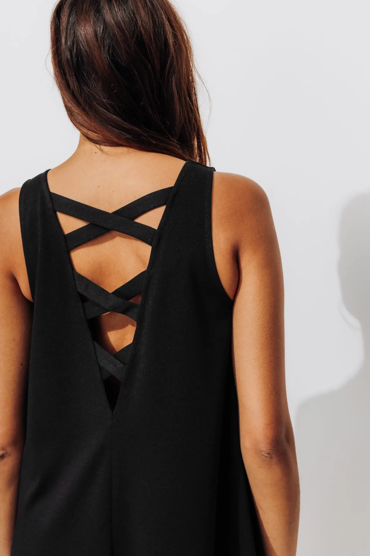 Promod Robe trapèze en jersey Milano - Noir Best
