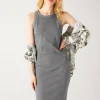 Promod Robe-débardeur éco-conçue - Gris Store