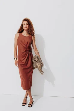 Promod Robe-débardeur en jersey - Terre de sienne Terredesienne Best