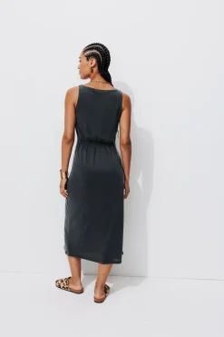 Promod Robe-débardeur en jersey Femme - Noir Best Sale