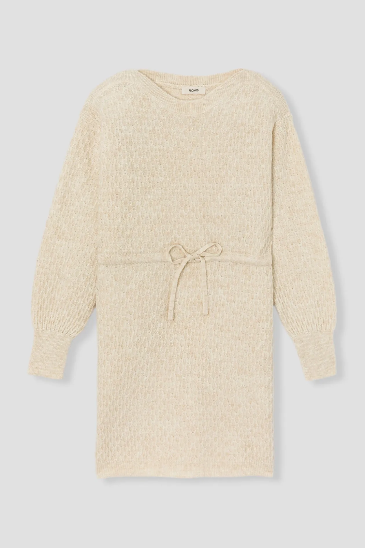 Promod Robe-pull col bateau Femme - Ecru Best Sale