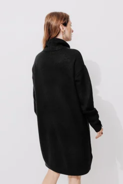 Promod Robe-pull col roulé Femme - Noir New