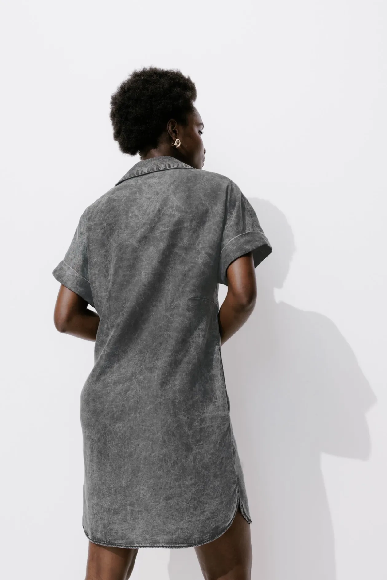 Promod Robe-tunique éco-conçue - Jeans gris Jeansgris Best Sale