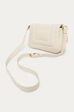 Promod Sac à main matelassé Femme - Ecru Fashion