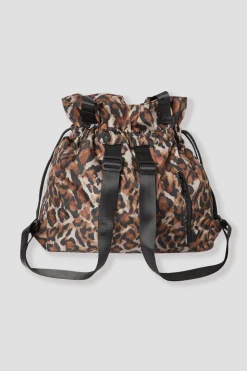 Promod Sac déperlant léopard - Imprimé camel Imprimécamel Fashion
