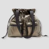 Promod Sac effet métallisé Femme - Argent Hot