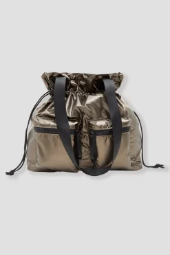 Promod Sac effet métallisé Femme - Argent Hot