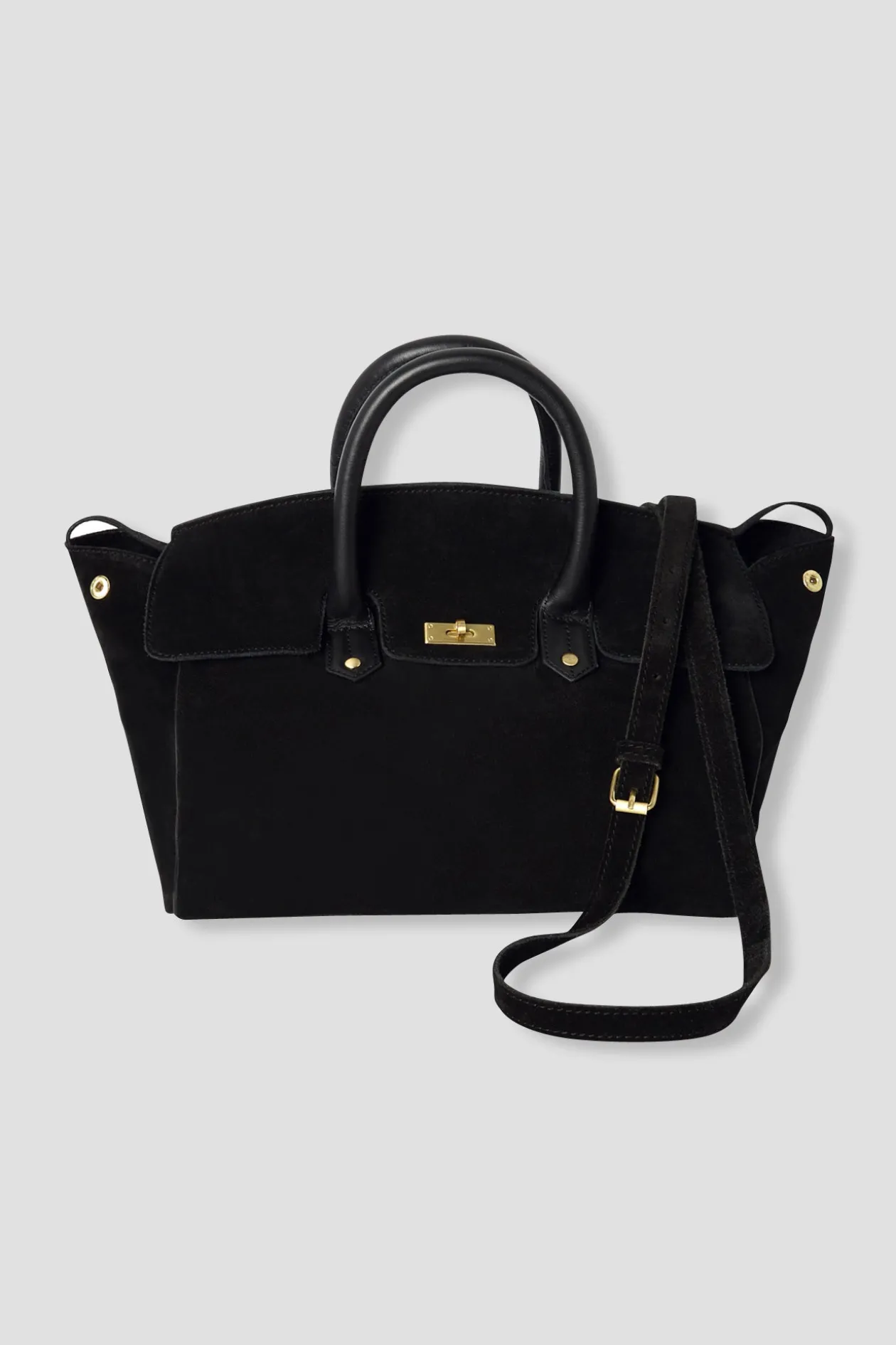 Promod Sac en cuir Femme - Noir Outlet