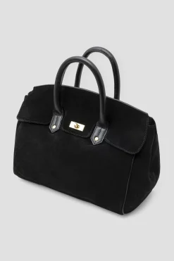 Promod Sac en cuir Femme - Noir Outlet