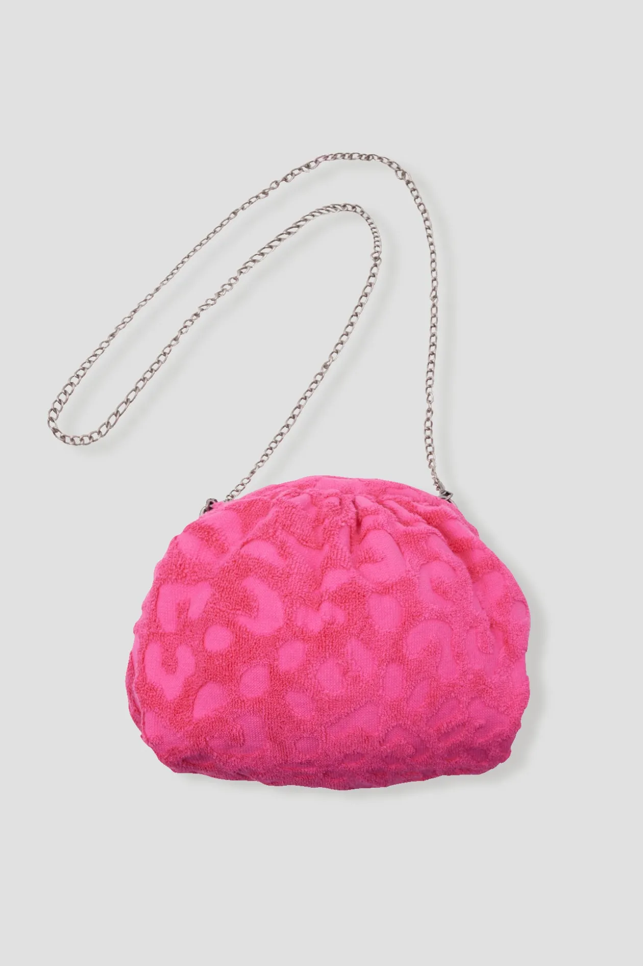 Promod Sac lune en éponge Femme - Rose fuchsia Rosefuchsia Outlet