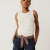 Promod Short à pinces ceinturé - Marine Cheap