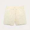 Promod Short en éponge Femme - Ecru Store
