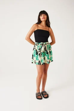Promod Short fluide imprimé Femme - Imprimé écru Impriméécru Hot