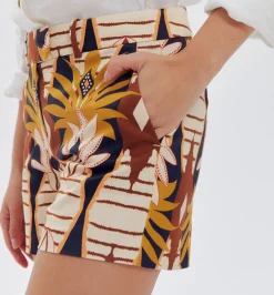 Promod Short imprimé Femme - Imprimé écru Impriméécru Cheap