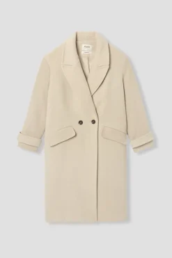 Promod SIMONE manteau en laine - Gris clair Grisclair Cheap