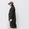 Promod SIMONE manteau en laine Femme - Imprimé gris Imprimégris New