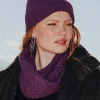 Promod Snood pailleté Femme - Violet Online