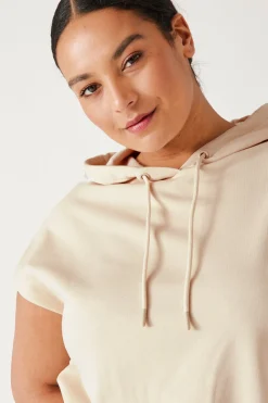 Promod Sweat-shirt à capuche - Beige Fashion