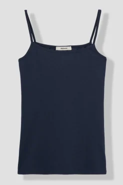 Promod Top à bretelles éco-conçu - Marine Discount