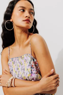 Promod Top à fleurs Femme - Imprimé multicolore Imprimémulticolore Online