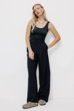 Promod Top thermique Femme - Marine Best