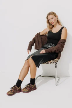 Promod Top thermique Femme - Noir Sale
