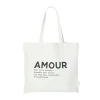 Promod Tote Bag à message AMOUR - Ecru Cheap