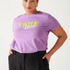 Promod T-shirt à message Femme - Imprimé multicolore Imprimémulticolore Clearance