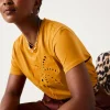 Promod T-shirt à message Femme - Safran foncé Safranfoncé Flash Sale