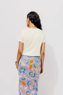 Promod T-shirt à motif Femme - Imprimé écru Impriméécru Best Sale
