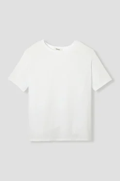Promod T-shirt col rond éco-conçu - Blanc Discount