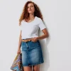 Promod T-shirt col V éco-conçu - Blanc Outlet