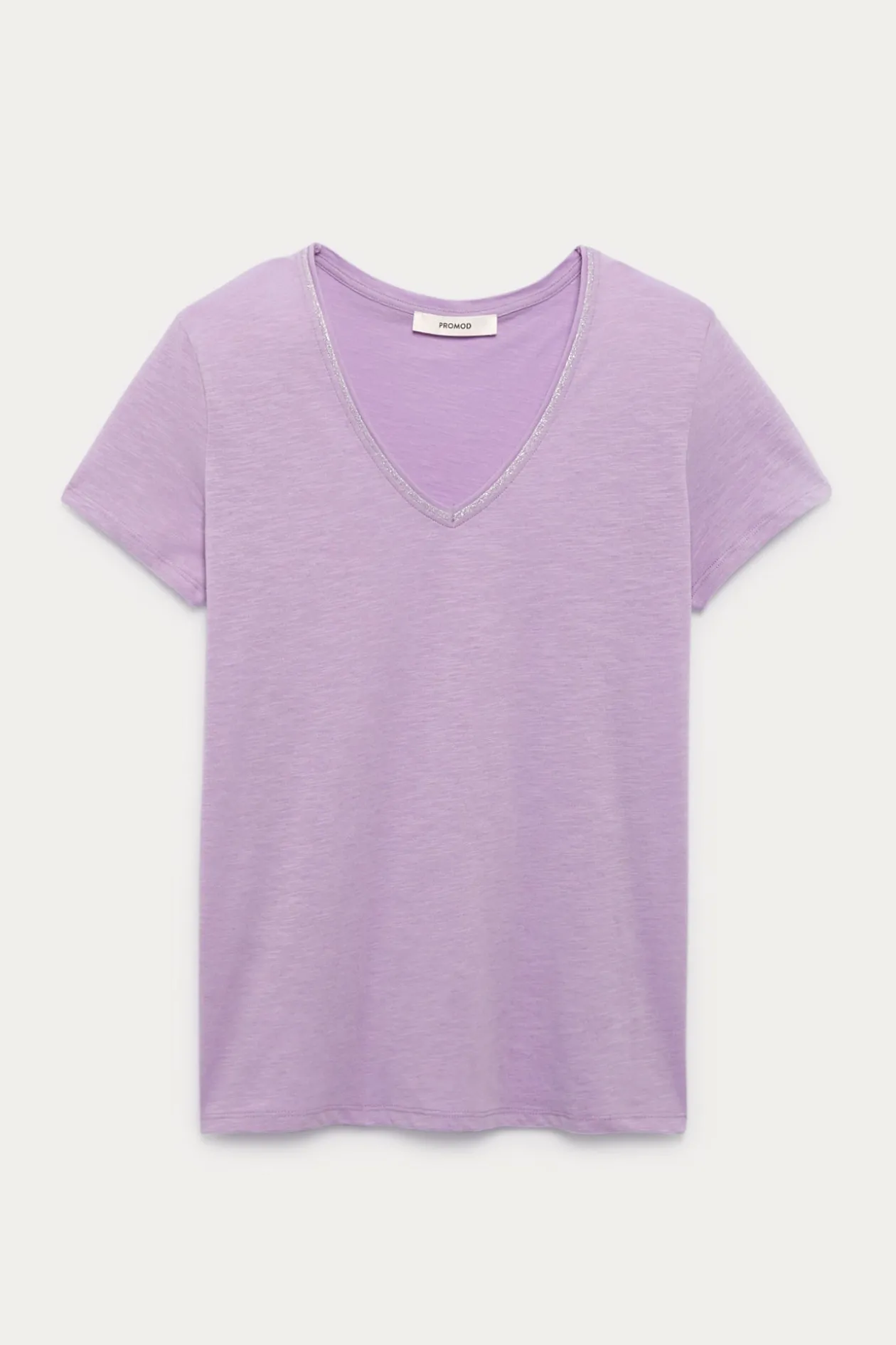 Promod T-shirt col V Femme - Parme New