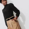 Promod T-shirt en dentelle Femme - Noir Online
