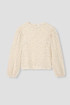 Promod T-shirt en dentelle Femme - Beige Cheap