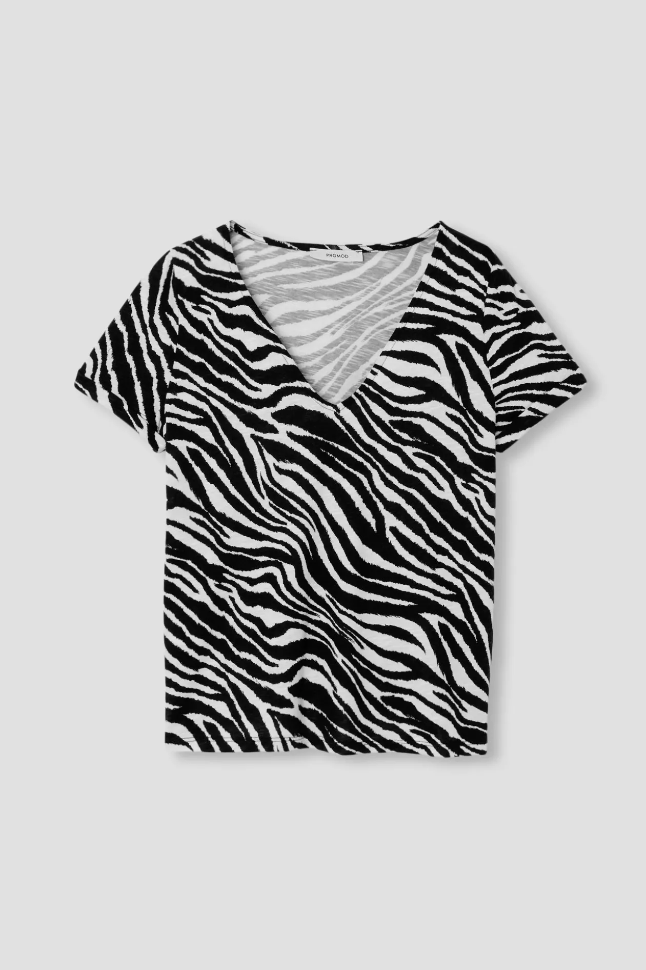 Promod T-shirt imprimé zébré Femme - Imprimé multicolore Imprimémulticolore Sale