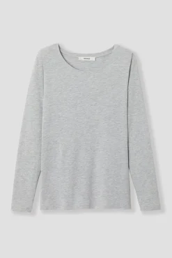 Promod T-shirt manches longues Femme - Gris foncé Grisfoncé Fashion