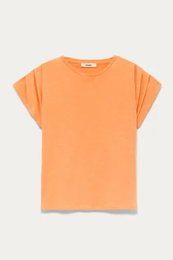 Promod T-shirt uni Femme - Orange Hot