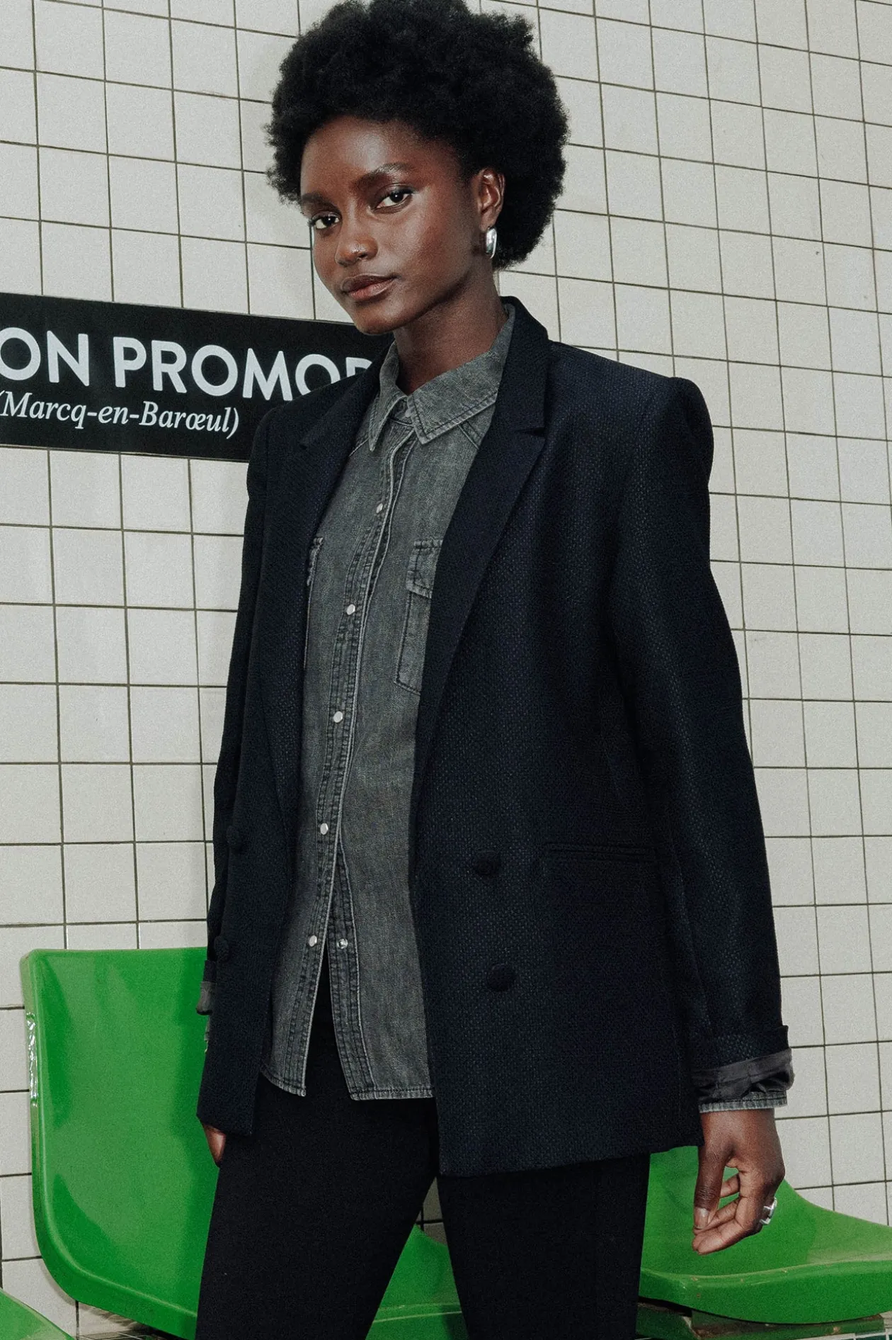Promod Veste de tailleur Femme - Noir Best Sale