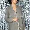 Promod Veste en feutrine Femme - Gris foncé Grisfoncé Hot
